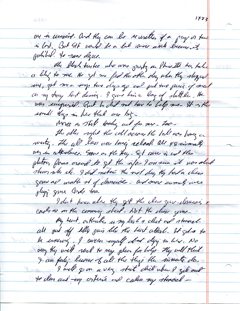 Dr John WorldPeace 2008 Prison Journal